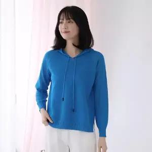 [하프클럽/]와플 후드 니트 MKN112