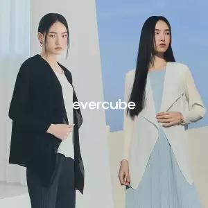 [런칭가 299000원] 에바큐브 24SS 쉬폰 플리츠 가디건