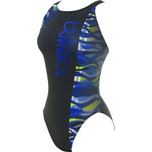 여자 실내 수영복 토네이도 원피스 강습용 스윔웨어 칠링 블랙