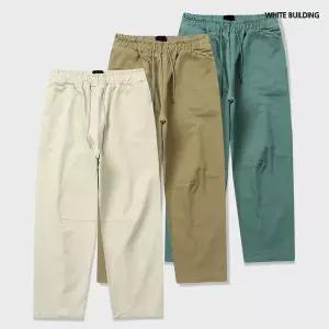 [셀러허브]화이트빌딩 남자 면바지 남성바지 스판 밴딩 빅사이즈 (S12503283)