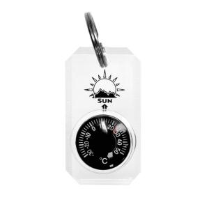 썬컴퍼니 408 지퍼풀 미니온도계 아웃도어 미니 섭씨 온도계