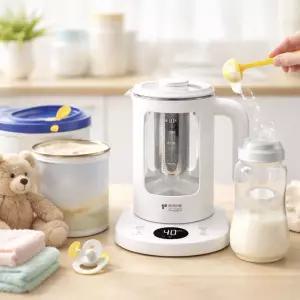 키친아트 커피포트 무선 유리 전기주전자 미니 티포트