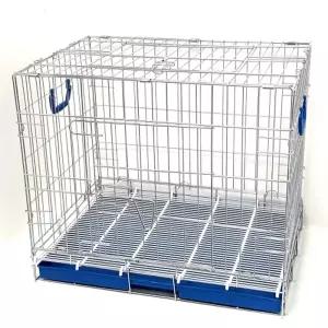 4B 크롬 사각 철장 중 141/강아지/펜스/철장/개/팬스/애견/동물/애완견/애완동물/반려견/펫/손잡이