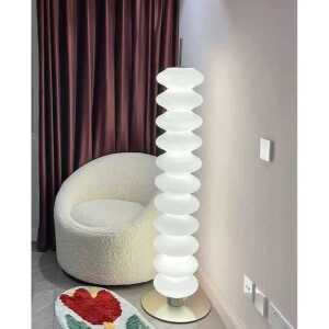 웨이브 롱 스탠드 거실 고급 조명 인테리어 램프