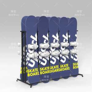 스노우보드 거치대 진열대 스키 렌탈샵 스탠드 보관대 랙