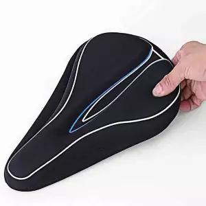 [하프클럽/알티피아]젤쿠션 자전거 안장커버 블루 안장쿠션 MTB안장