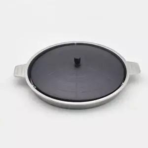 [하프클럽/알티피아]영일 솥뚜껑 불판 삽겹살 그릴 무쇠 고기 구이팬 30cm