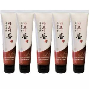 후끈후끈 바르미뜸 발열크림100mlX5개 쑥뜸 바르는파스 무릎 허리 손목 관절 무릎 손가락 어깨