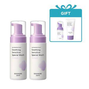 [궁중비책] 수딩 센서티브 스페셜 워시 150ml(폼) x 2개+[gift] 여성청결제 미니 2종