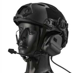 전술 해드셋 액세서리 헬멧 장비 가방 군대 통신 소품