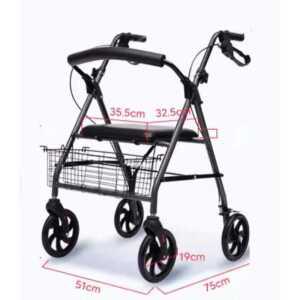 노인 유모차 보행 보조기구 전문 성인 보행기 무릎