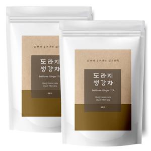 유리아 프리미엄 도라지 생강차 삼각티백 50T