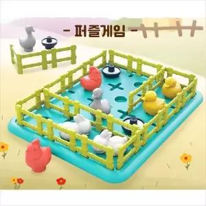 [하프클럽/셀러허브_여성트랜드패션]뒤죽박죽 동물농장 유아학습용품 퍼즐