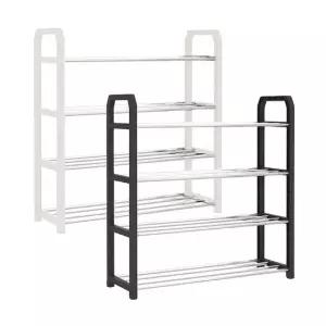 4단 현관 철제신발장 슬림 거실 아파트 원룸 틈새 수납장