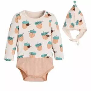 [보리보리/모이몰른]토리면모달바디슈트세트 M243BUN09P