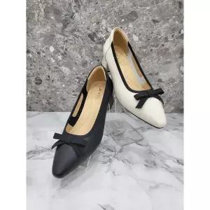 [탠디]여성 구두 4cm X2D4D2M034 블랙리본 포인트장식 MS1_SH