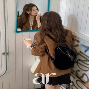 (저가상품비교불가/퀄리티보장) 오버핏 스웨이드 자켓 오피스룩 하객룩 데일리룩 블레이저자켓 jk2937