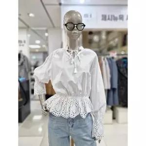 제시뉴욕 세이브존04 펀칭 면 블라우스 DD15BC1910PP (29021097)