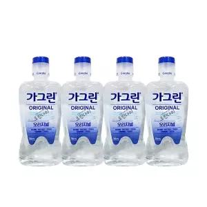 가그린 오리지널 구강청결제 750ml x4개