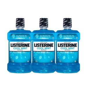 리스테린 쿨민트 1.5L 3개