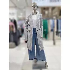 [제시뉴욕] 세이브존04 컬러 체크 린넨자켓 MC3JI2810JI (S32407851)