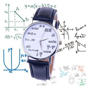 문송합니다 수학 방정식 이과생 손목 시계 공과생 공대생 선물 쓸데없는 웃긴 선물 쓸모없는