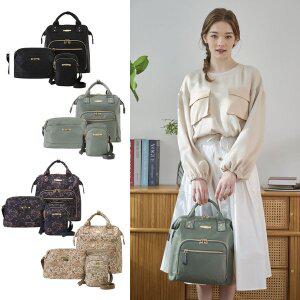 [에버라스트] 리사 백팩 미니 크로스백 3종 세트 나일론 경량 캐주얼 데일리 가방 3color