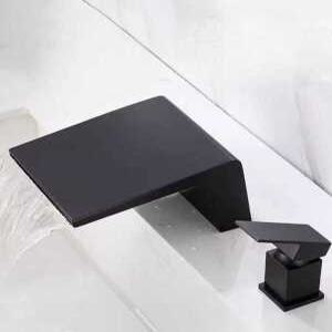 욕조 수전 2구 폭포수전 냉수 온수 자쿠지