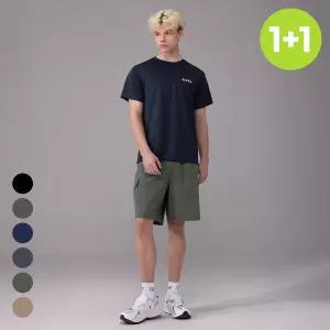 원+원 에버라스트 남자 반바지 4.5부 여름 카고 바지