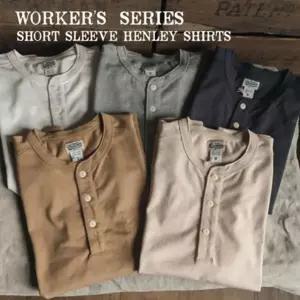 BRONSON 브론슨 논스탁 정품 헨리넥 반팔 티셔츠