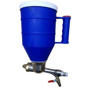 본타일건 DS-350 노즐 6mm 8mm 12mm 몰탈 수성무늬코트 시멘트에 사용 에어스프레이건 