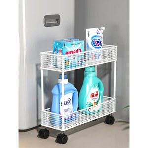 욕실 세탁 세제 스탠딩 발코니 정리함 좁은 화장실 수납장 바닥 보관 틈새