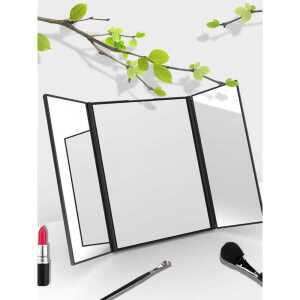 무반전 거울 남이보는 내얼굴 비반전거울 메이크업 좌우 실물조명