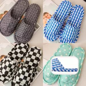 덧신 실내화 슬리퍼 3중쿠션 5P 퀼트 면 실내화 어린이집 유치원 교사