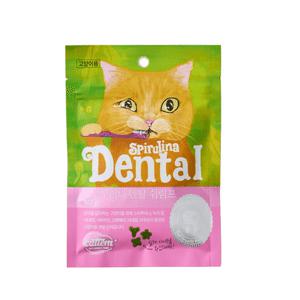 펫 캣템 스피루리나 덴탈 80g 쉬림프