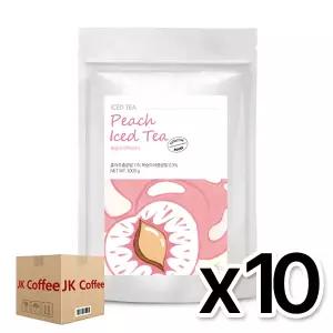 베오베 복숭아 아이스티 파우더 1kg (1박스/10개)