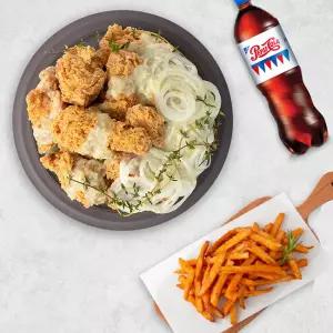 네네치킨 양념반후라이드반