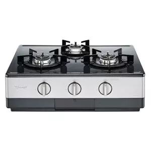 [린나이](김해점)[신세계 김해] 린나이 자동점화 러스틱실버 3구 가스레인지 RTR-Y3000 (도시가스,프로...