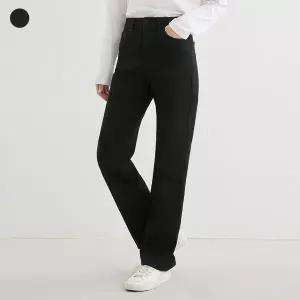 [게스][25FW] [ON] 여성 기모 슬림 스트레이트 BLK OP4DE100