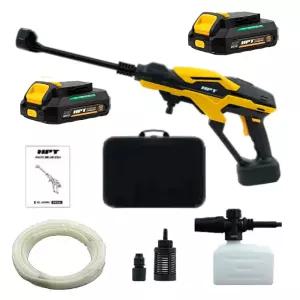 HPT 충전 고압세척기 2.0Ah 배터리 2개 DW20-PW150 세차기 디월트호환 세차건