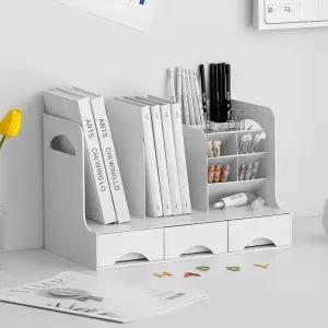 OFFISYS 데스크 오거나이저 책꽂이 책상정리함 사무실 책상꾸미기