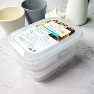 나카야 밀폐 반찬통 2구 WFIEUEO