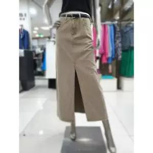 제시뉴욕 세이브존04 앞트임 데님 롱스커트 be85ds021000 (40951413)