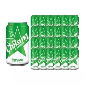 칠성사이다 355ml 24캔 (업소용)