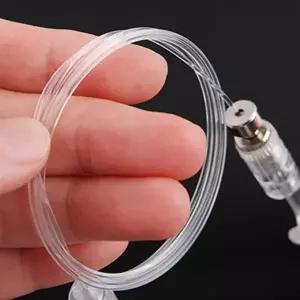 무타공 원터치 천장 설치 투명 액자레일 와이어