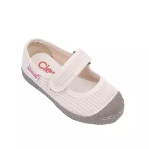 [토박스][토박스 공식몰] 씨엔타 메르세데스 벨크로 틴타도 코듀로이 아이보리