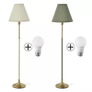 이케아 FLYGHOJD 플뤽회이드 플로어스탠드 143cm 전구포함/장스탠드/침실스탠드/인테리어조명