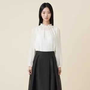 [롯데백화점]케네스레이디 쉬폰 셔링 블라우스 (EWBLOA01)