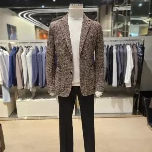 [레노마](하남점)renoma F/W 프리미엄 수입원단 캐쥬얼 보카시 패턴 브라운자켓 RPLMBJ59A