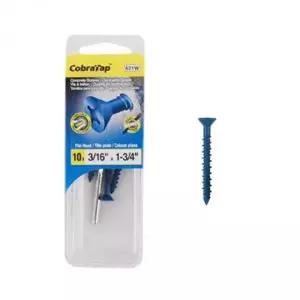 코팅 나사못 4.8mm 44mm 목재 못 10개 (WFK5QY7)